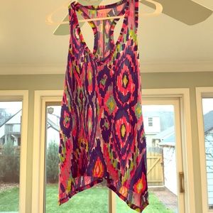 Lilly Pulitzer Kiawah Racerback Tank XS